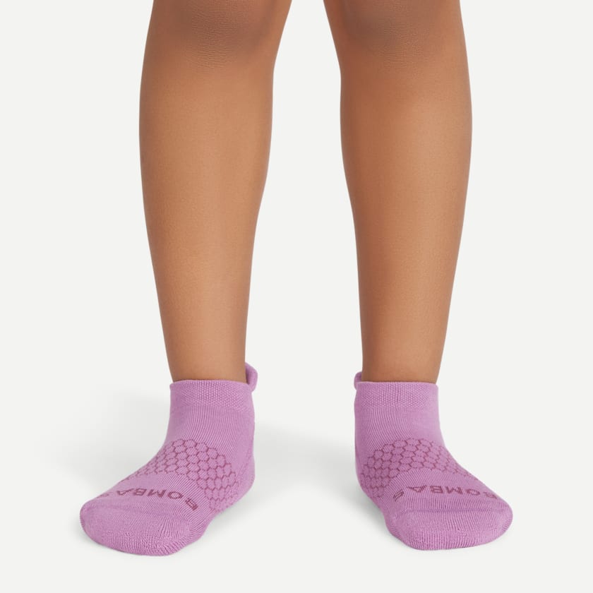 Bombas Youth Solids Ankle Sock 4-Pack