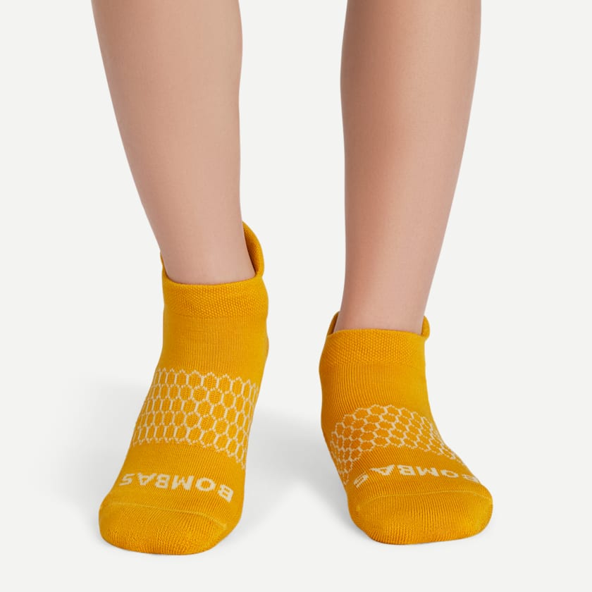 Bombas Youth Solids Ankle Sock 4-Pack