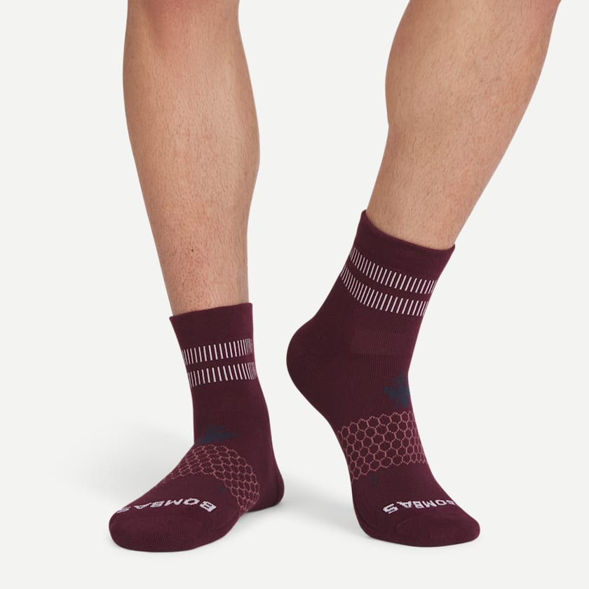 Bombas Men's All-Purpose Performance Quarter Sock 3-Pack