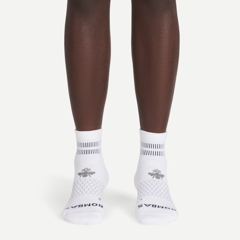 Bombas Men's All-Purpose Performance Quarter Sock 6-Pack