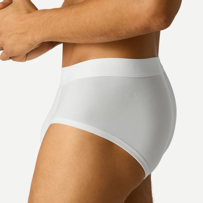 Bombas Men's Cotton Modal Blend Flyless Brief 3-Pack