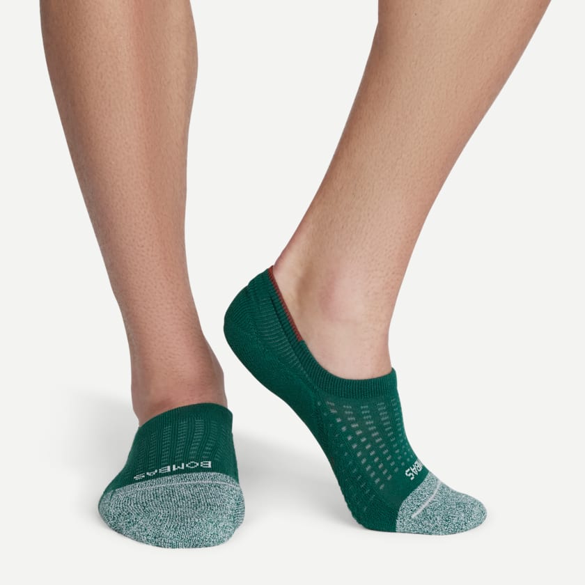 Bombas Men's Performance Cushioned No Show Sock 3-Pack