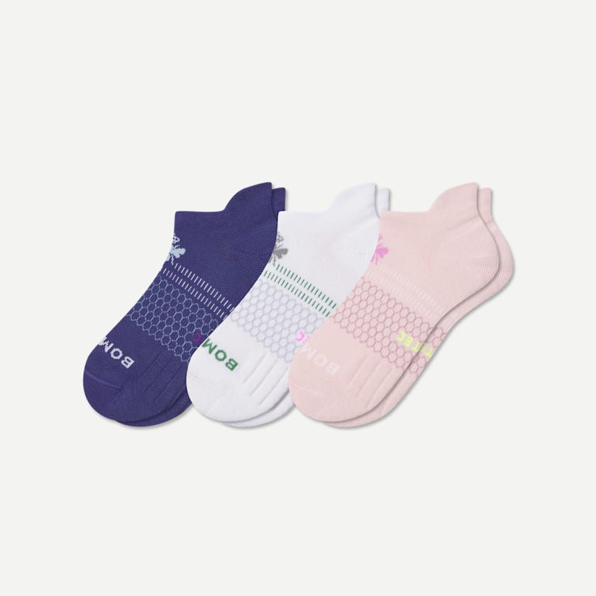 bombas Women's All-Purpose Performance Ankle Sock 3-Pack