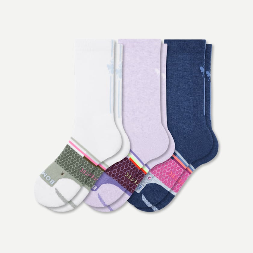 bombas Women's All-Purpose Performance Calf Sock 3-Pack