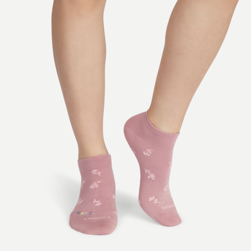 Bombas Women's Floral Lightweight Ankle Sock 4-Pack Gift Box