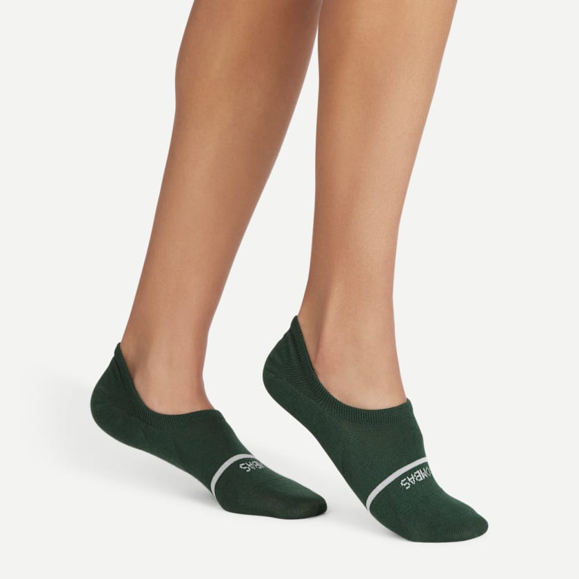 Bombas Women's Lightweight Merino Wool Blend No Show Sock 4-Pack