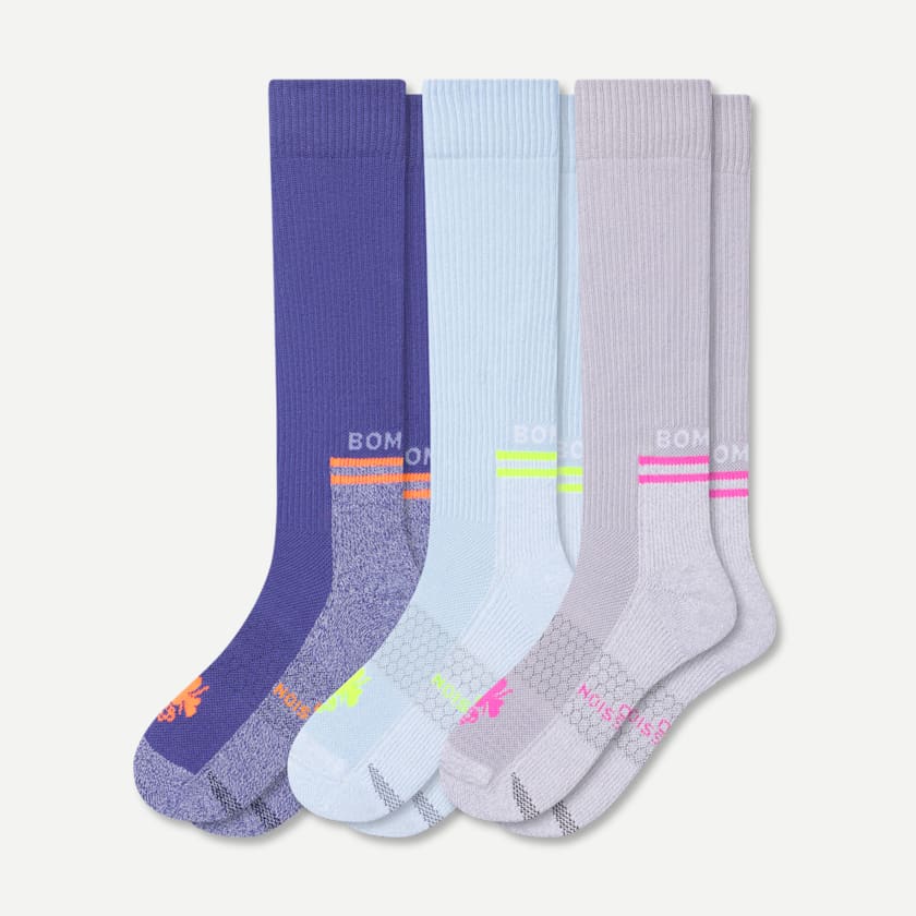bombas Women's Performance Compression Sock 3-Pack (20-30mmHg)