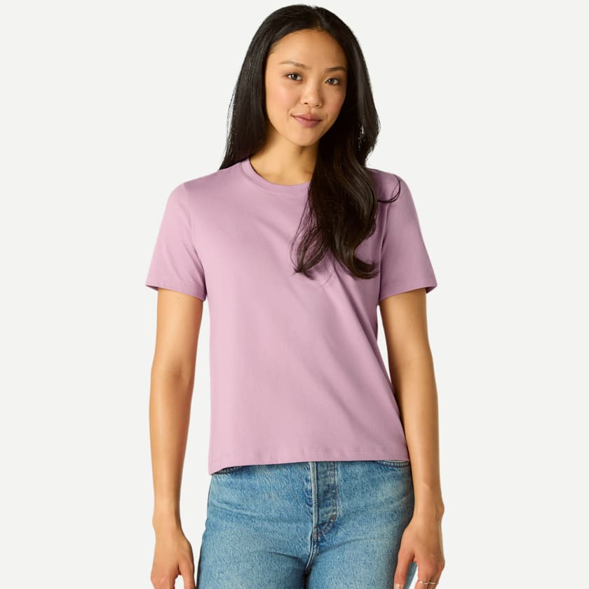 Bombas Women's Pima Cotton Crew Neck T-Shirt 3-Pack