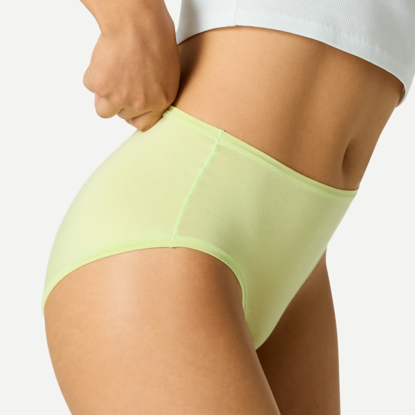 Bombas Women's Super Soft High Rise Full Brief 6-Pack