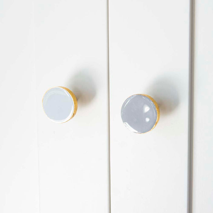 bombay duck Bertie Enamel Round Knob