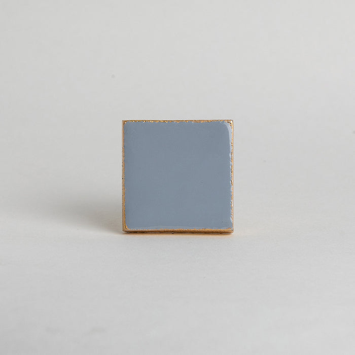 Bombay Duck Bertie Enamel Square Knob