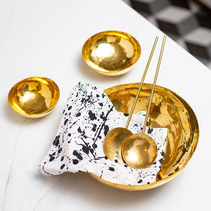Bombay Duck Handmade Brass Servers