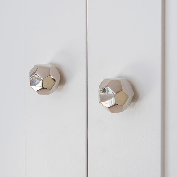 bombay duck Messi Faceted Octagonal Knob