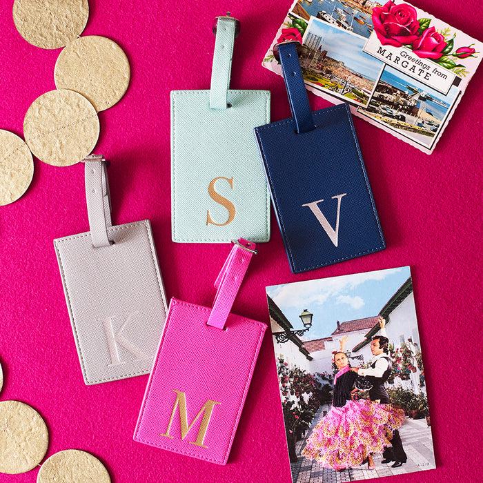 bombay duck Monogram Luggage Tag
