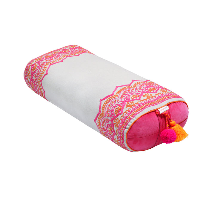 bombay duck Rangoli Oval Bolster