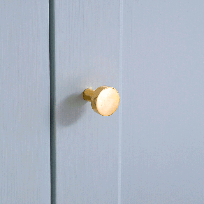 bombay duck Round Brass Knob