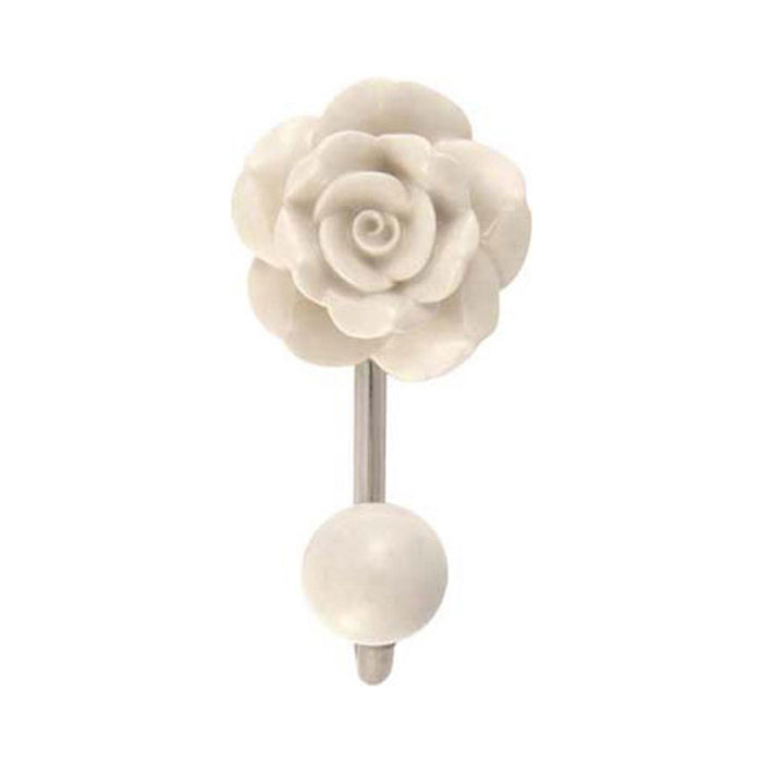 bombay duck Vintage Rose Single Ceramic Hook