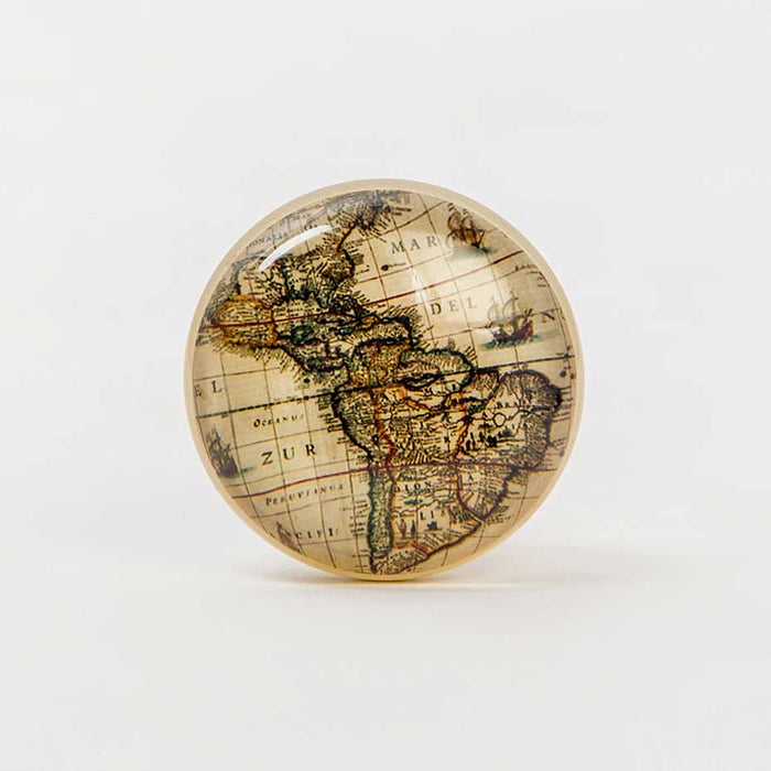 bombay duck World Map Door Knob