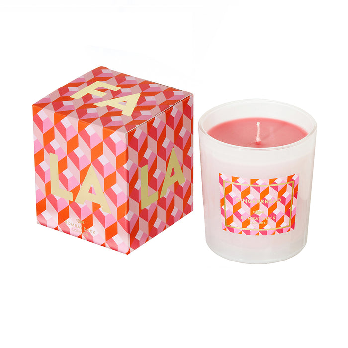 Bombay Duck FA LA LA LA Christmas Candle Gingerbread Scent