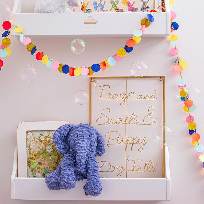 bombay duck Frogs and Snails & Puppy Dog Tails Metal Word Art