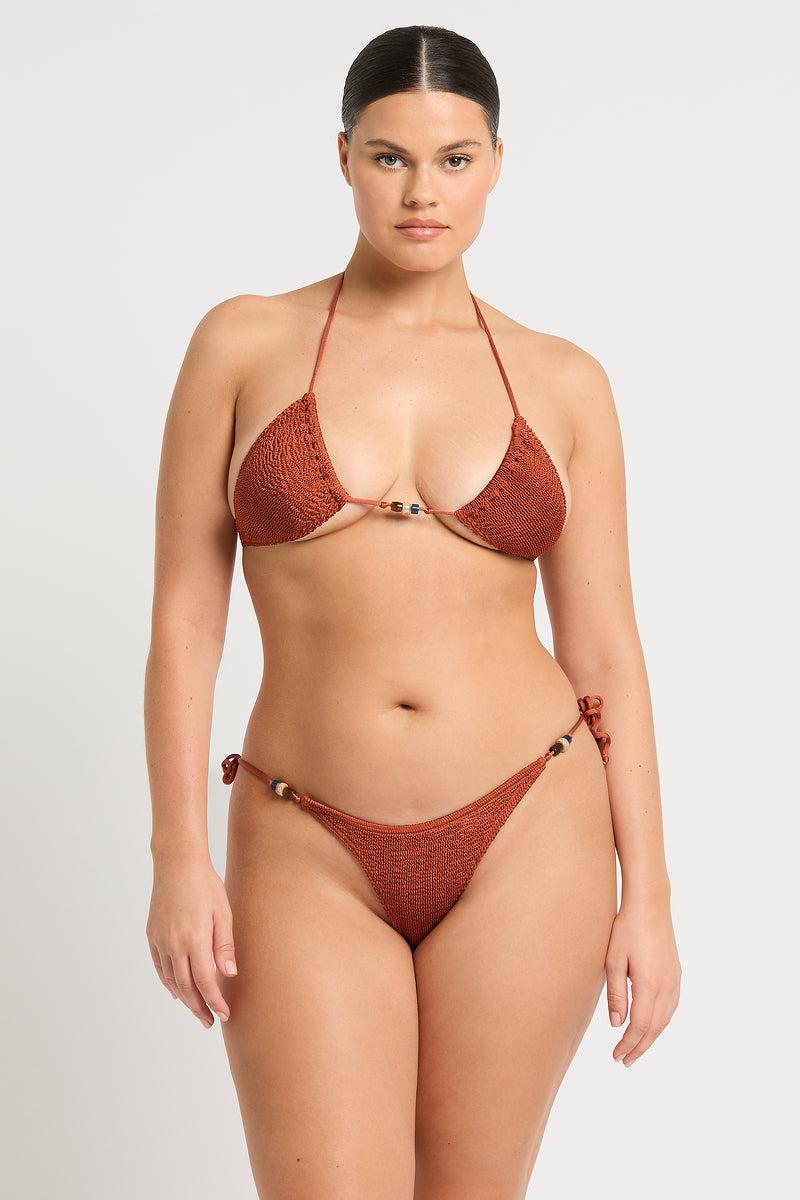 bond eye Beaded Ingrid Triangle – bond-eye swim