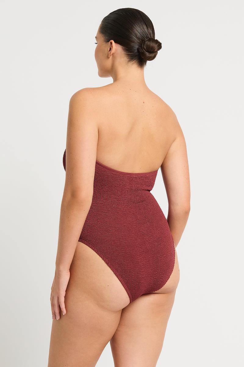 Bond Eye Blake One Piece In Carmine Recycled