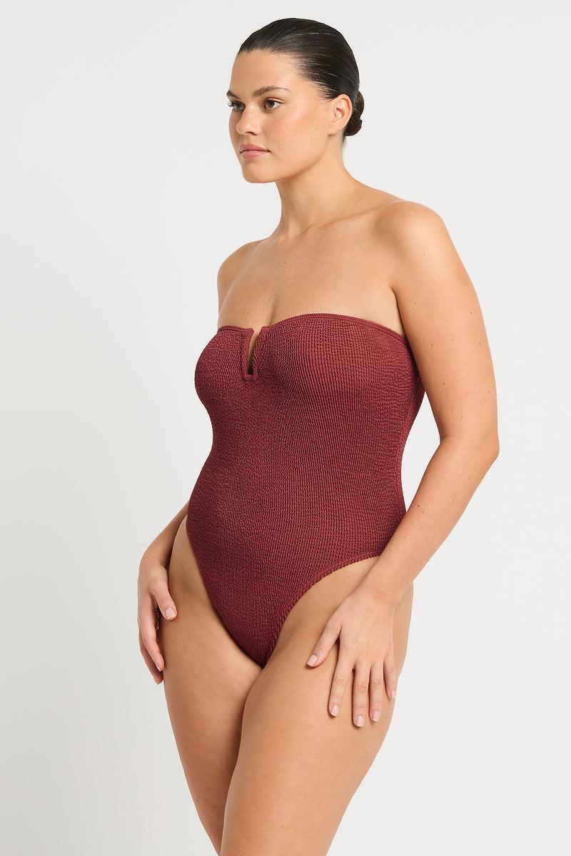 Bond Eye Blake One Piece In Carmine Recycled