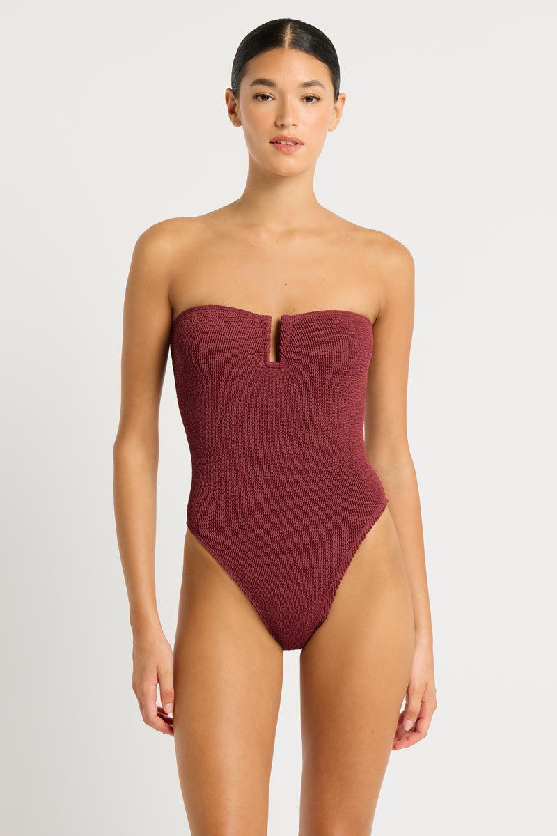 Bond Eye Blake One Piece In Carmine Recycled