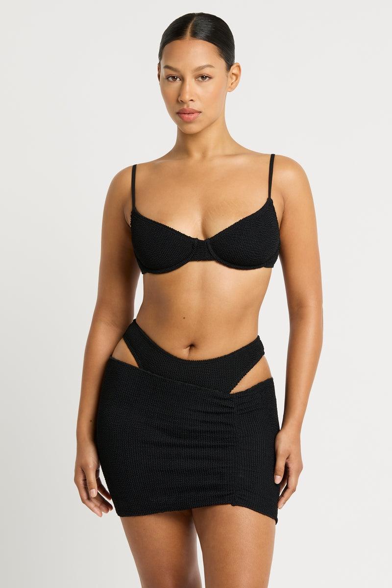 Bond Eye Dara Skirt/Top In Black Eco