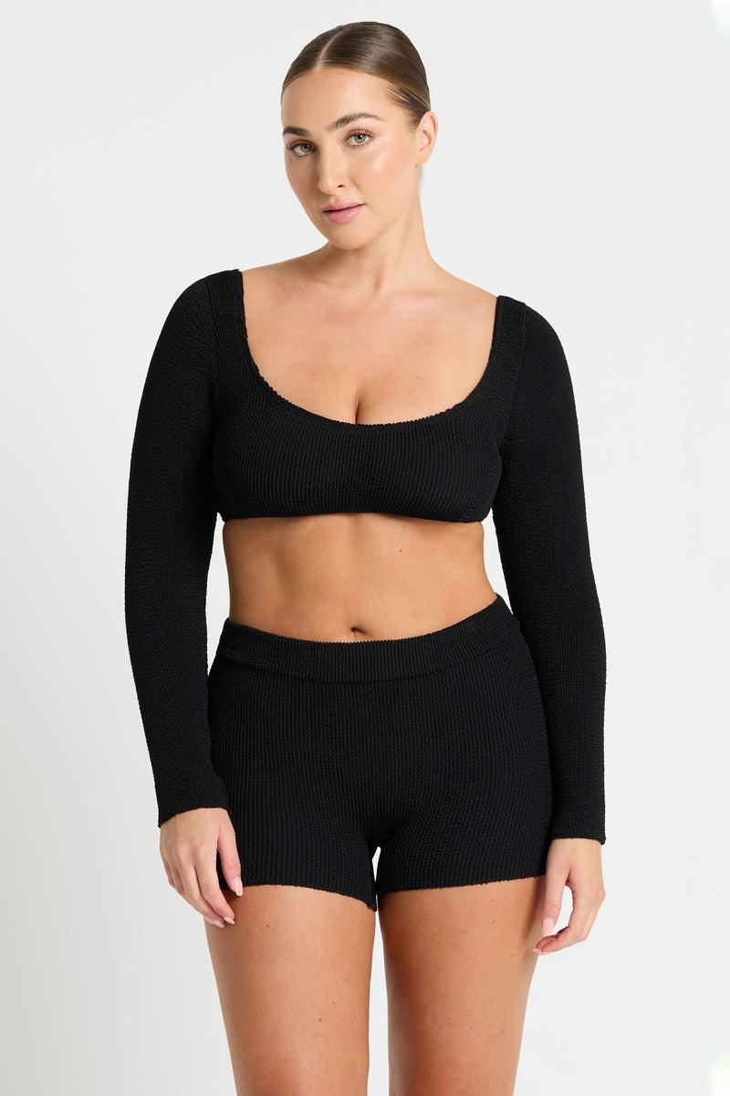 Bond Eye Dom Short In Black Eco