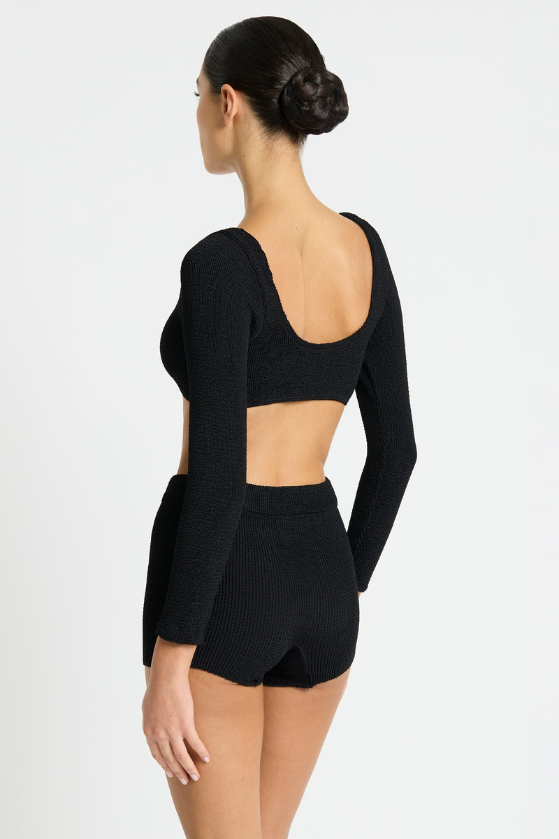 Bond Eye Dom Short In Black Eco