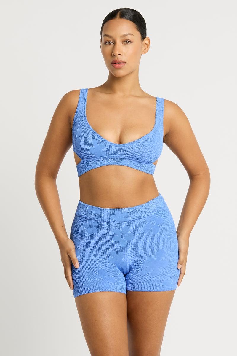 Bond Eye Dom Short In Cornflower Floral