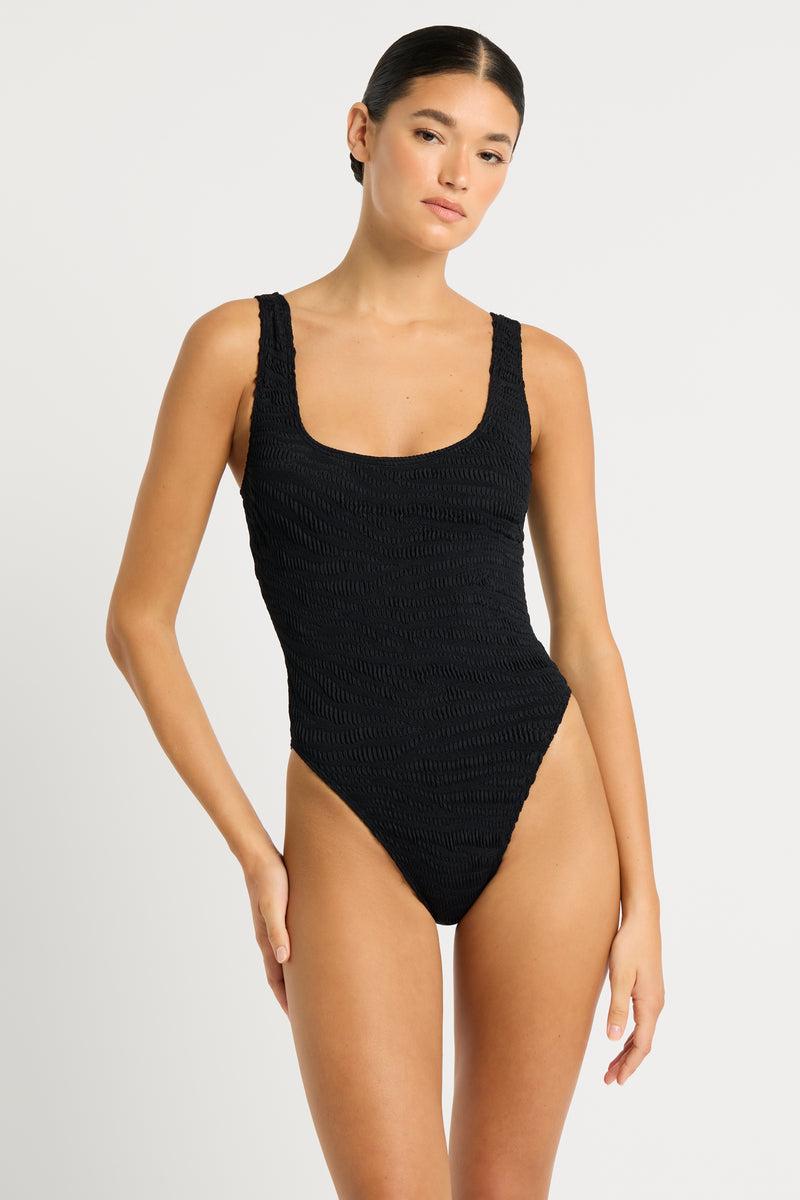 Bond Eye Madison One Piece In Black Tiger