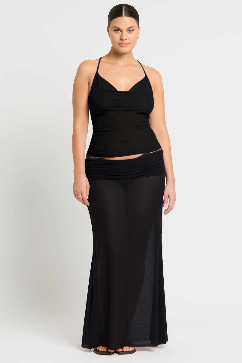 bond eye Naomi Cowl Neck Top – bond-eye swim