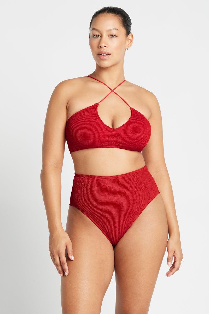 Bond Eye Selena Crop Eco In Baywatch Red