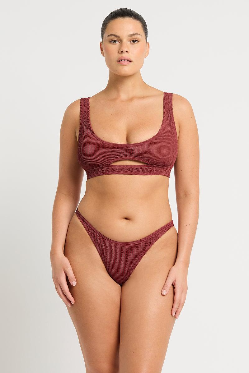 Bond Eye Sinner Brief In Carmine Recycled