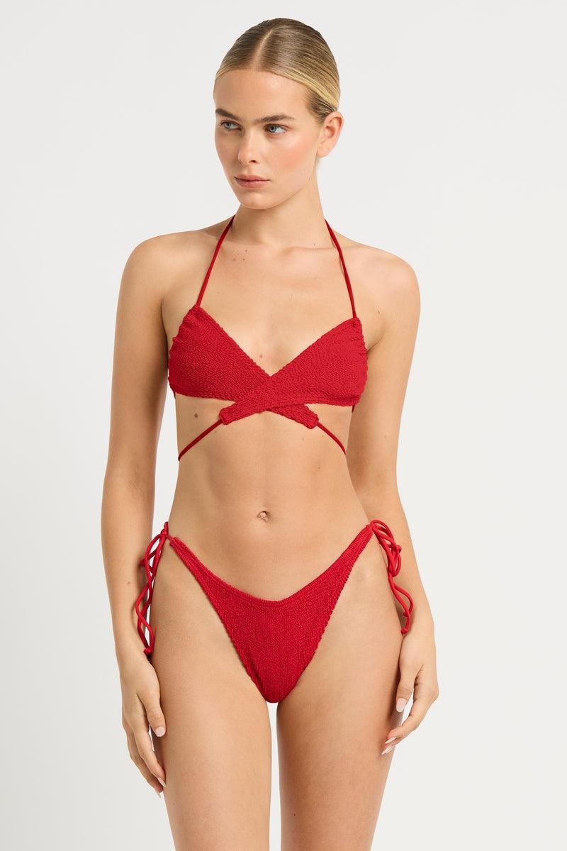 Bond Eye Sofie Triangle Eco In Baywatch Red