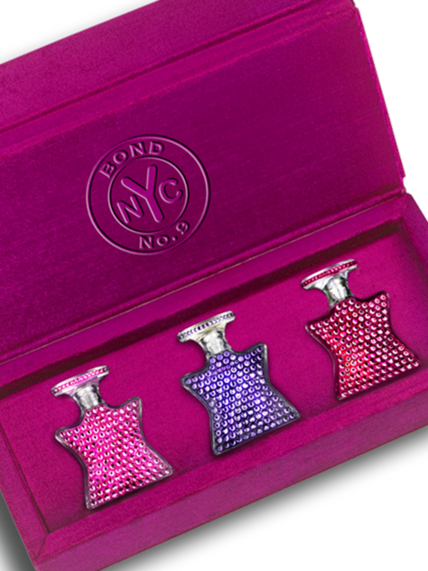 bond no. 9 BOND NO. 9 THE MINI TRIO MADE WITH SWAROVSKI® CRYSTALS bond no. 9 BOND NO. 9 THE MINI TRIO MADE WITH SWAROVSKI® CRYSTALS