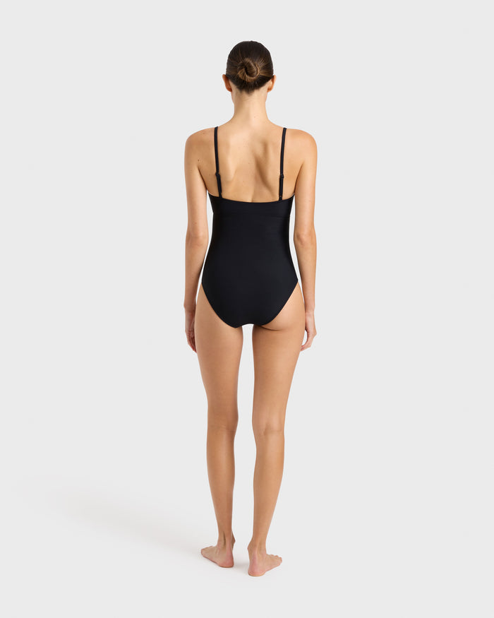 Bondi Born Aerin One Piece - Black (Sculpteur®)