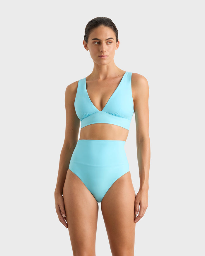 bondi born Amelia Bikini Top - Rain (Sculpteur®)