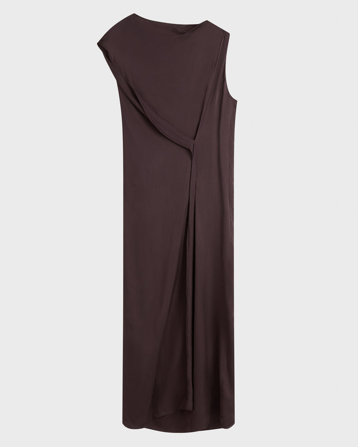 Bondi Born Ardea Draped Dress - Mocha
