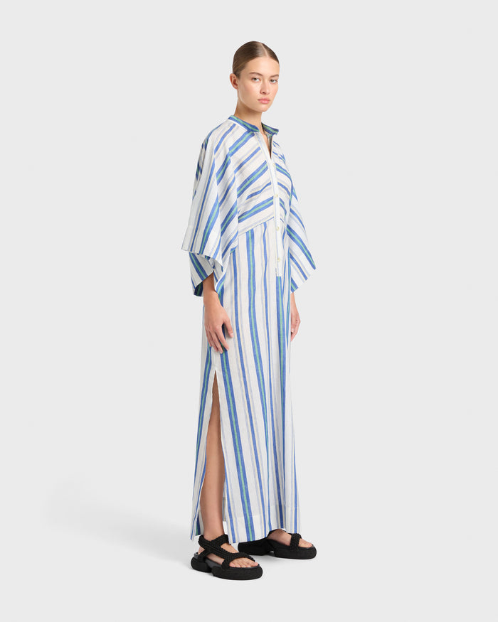 Bondi Born Arezzo Caftan Dress - Lapis