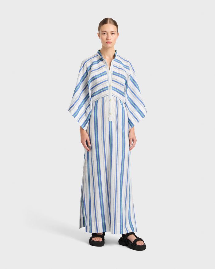 bondi born Arezzo Caftan Dress - Lapis