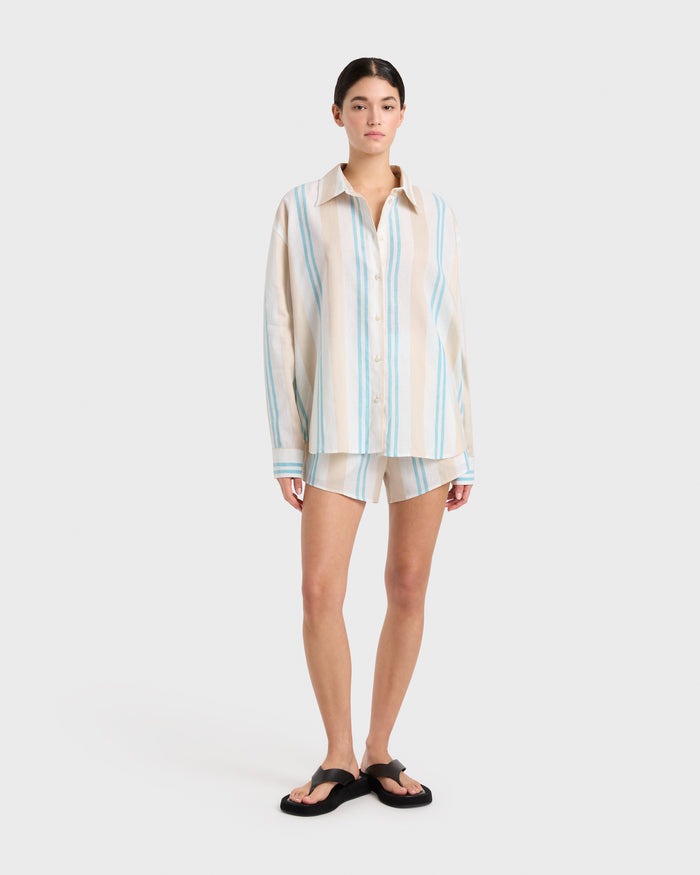 bondi born Arezzo Classic Shirt - Dune