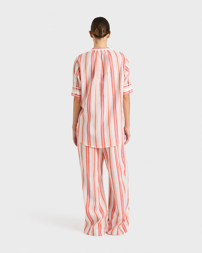 Bondi Born Arezzo Short Sleeve Shirt - Watermelon