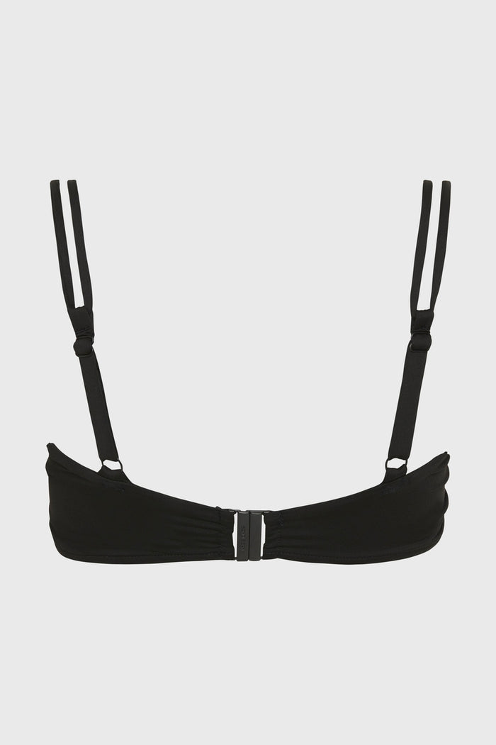 Bondi Born Ari Bikini Top - Black (Embodee™)