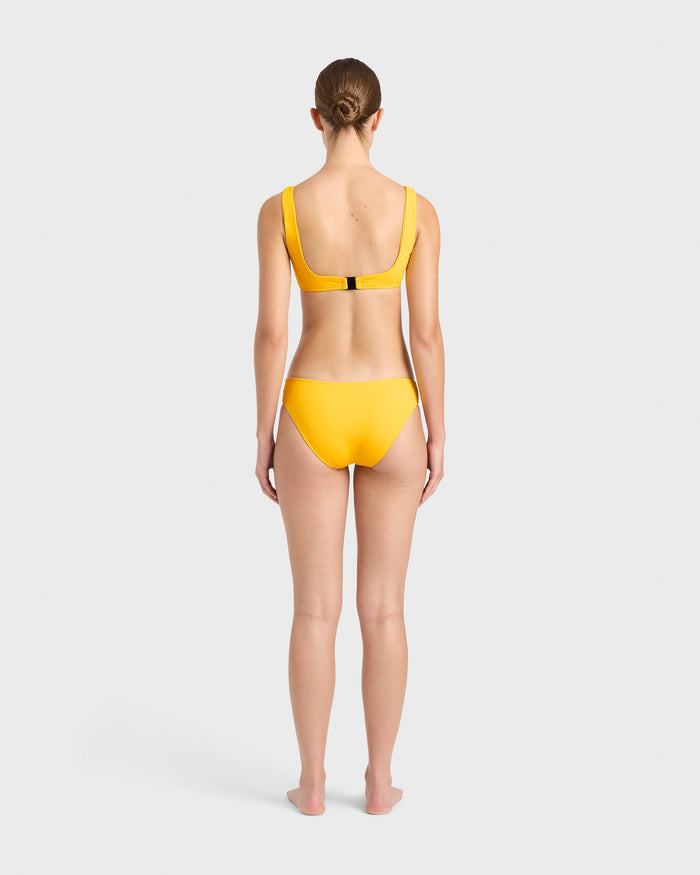 Bondi Born Aria Bikini Top - Canary