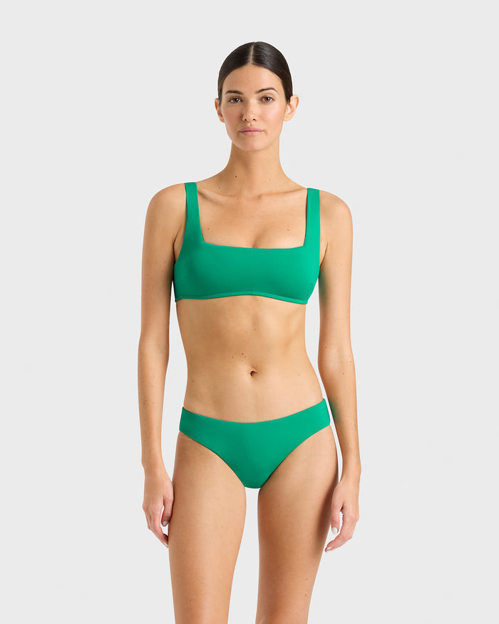 bondi born Aria Bikini Top - Emerald (Embodee™)