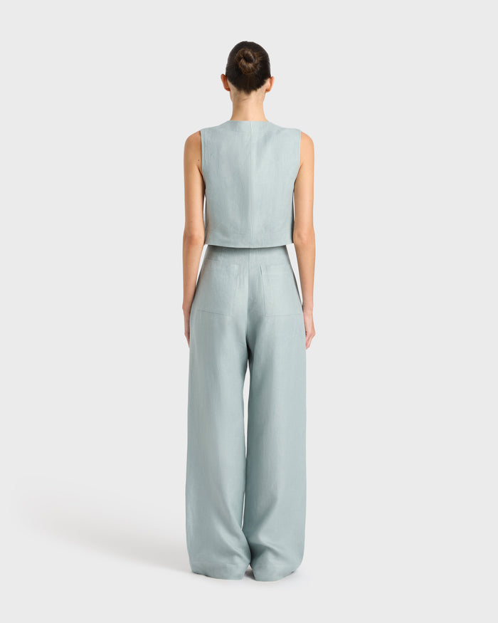 Bondi Born Atami Vest - Celadon