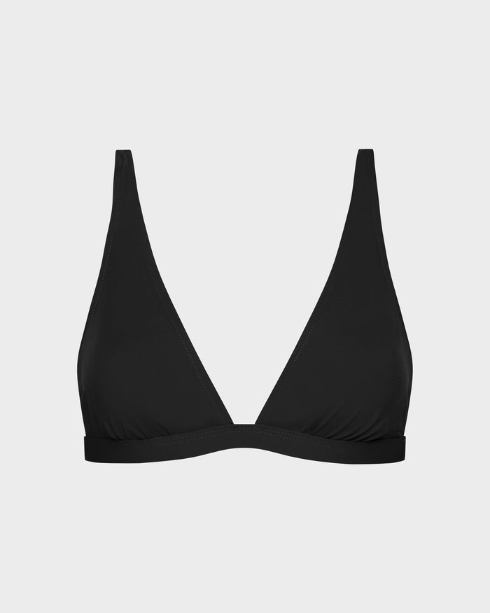 Bondi Born Aurelie Bikini Top - Black (Singuleur®)